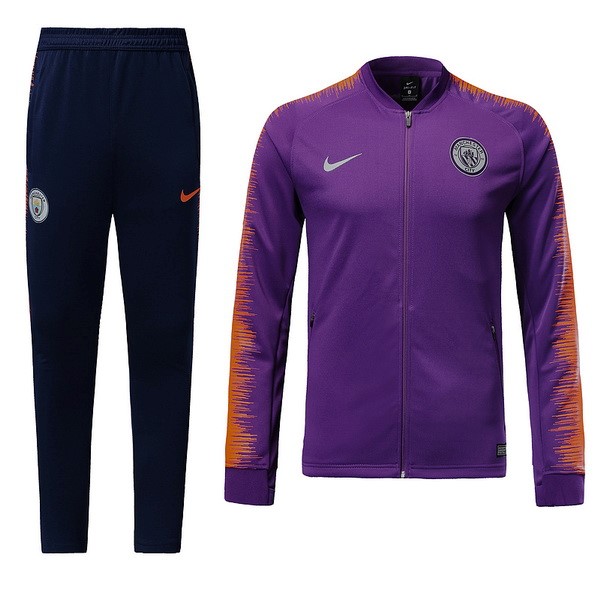 Chandal Del Niños Manchester City 2018-2019 Purpura